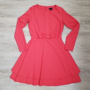 The Limited Orange Long Sleeve Dress